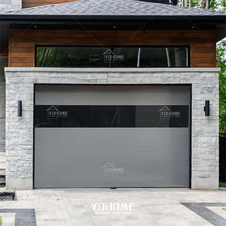 American intelligent garage door for house garage doors residential automatic metal frosted garage door
American intelligent garage door for house garage doors residential automatic metal frosted garage door