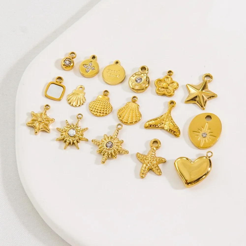 Factory wholesale Stainless Steel Pendant Making Supplies Cut Out Moon Star Center Stone Charms For Jewelry Components
Factory wholesale Stainless Steel Pendant Making Supplies Cut Out Moon Star Center Stone Charms For Jewelry Components