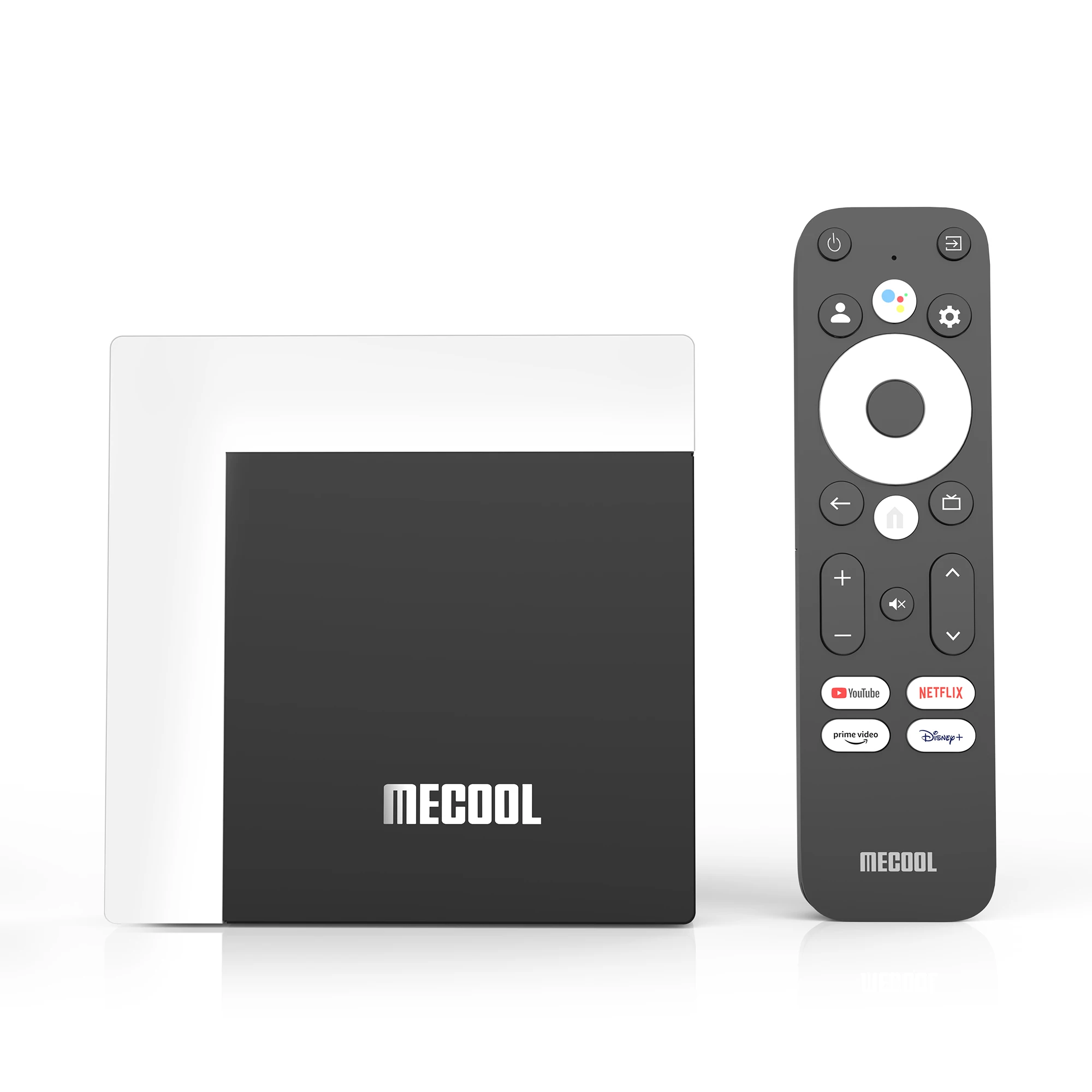 

Mecool 4k Google Amlogic S905 Y4 Quad Core Set Top Box Prime Video Pre-certified Dual Wifi with BT5.0 Tv Box KM7 PLUS 2GB 16GB