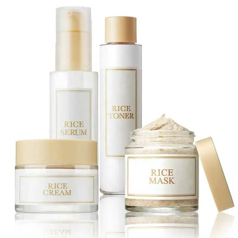 Custom Your Brand Rice Extract Skin Care Set Korean Skin Care Products Private Label Natural Rice Skin Care Set
Custom Your Brand Rice Extract Skin Care Set Korean Skin Care Products Private Label Natural Rice Skin Care Set