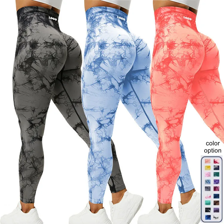 tummy control seamless leggings fitness wear women custom gym clothing high waist running tie dye scrunch leggings
tummy control seamless leggings fitness wear women custom gym clothing high waist running tie dye scrunch leggings