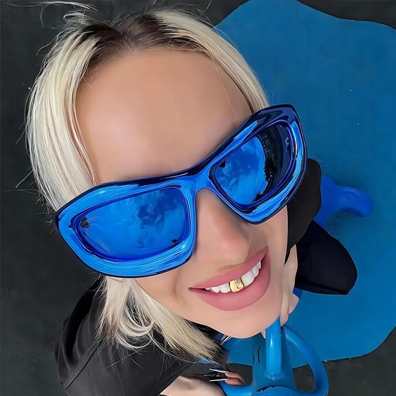 New Wholesale Sport Fashion Punk Retro Black Sliver Cat Eye Bubble Sun Glasses Adult Y2K Sunglasses Custom Logo
New Wholesale Sport Fashion Punk Retro Black Sliver Cat Eye Bubble Sun Glasses Adult Y2K Sunglasses Custom Logo