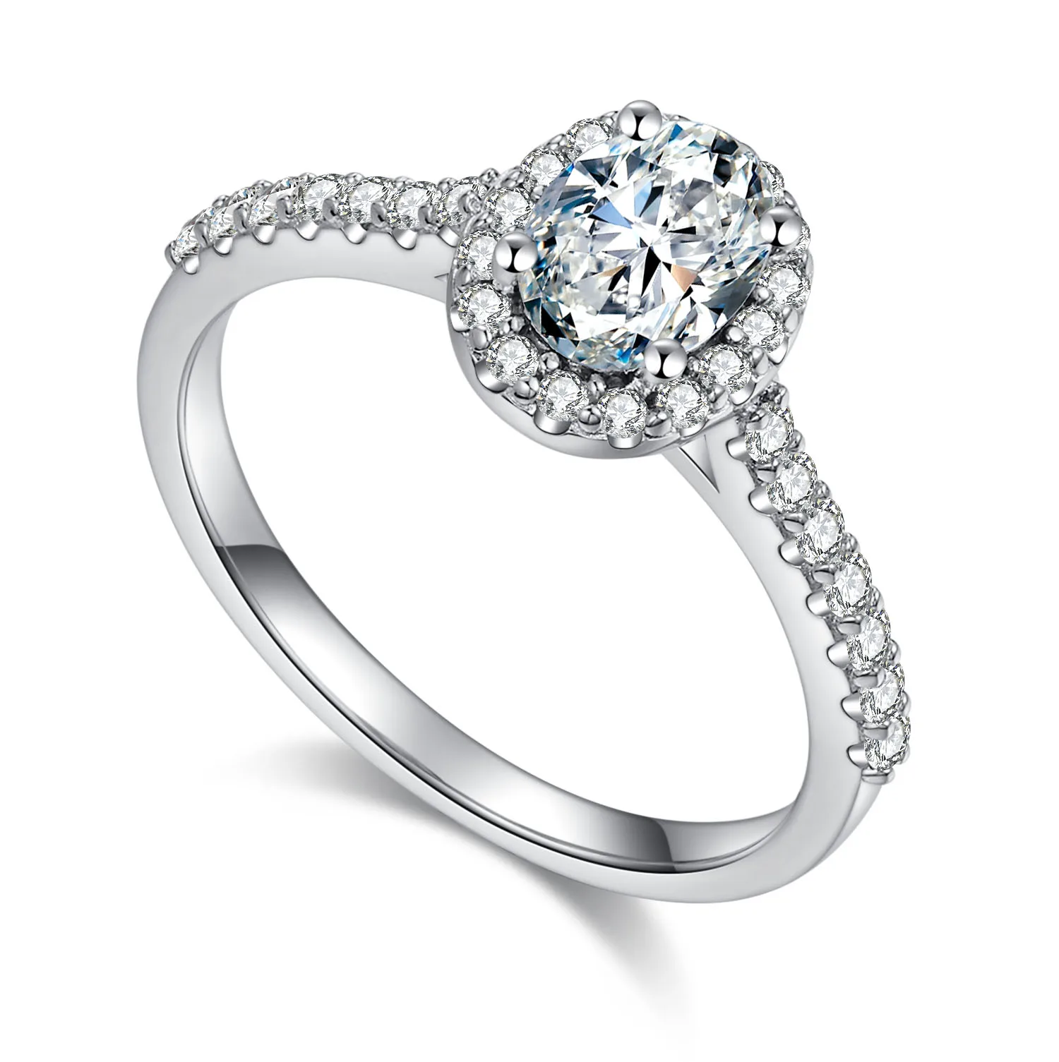 Fine Jewelry Oval Cut 925 Sterling Silver 1/2/3/4ct D VSS1 Moissanite Ring Women's Engagement Wedding Valentines Day Gift 2023
Fine Jewelry Oval Cut 925 Sterling Silver 1/2/3/4ct D VSS1 Moissanite Ring Women's Engagement Wedding Valentines Day Gift 2023