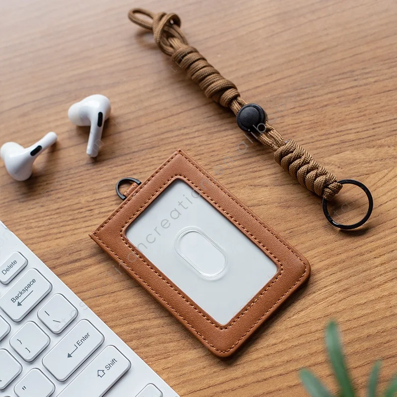 New Product Premium Durable Leather Business ID Badge Name Work Permit Card Holder With Removable Neck Strap Design
New Product Premium Durable Leather Business ID Badge Name Work Permit Card Holder With Removable Neck Strap Design