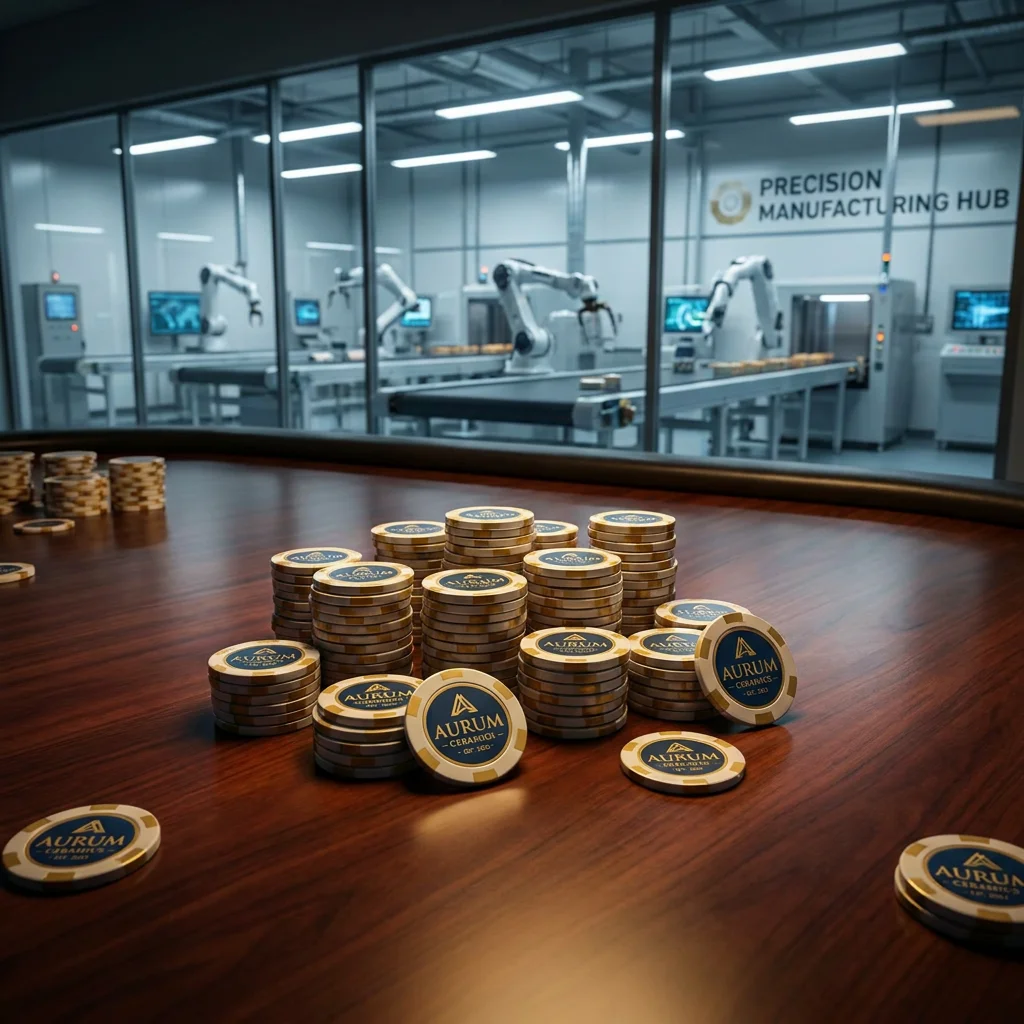 The Strategic Advantage: Why Partnering with Poker Chips Custom is the Ultimate Bet for Your Brand 1 Manufacturing and Luxury Partnership