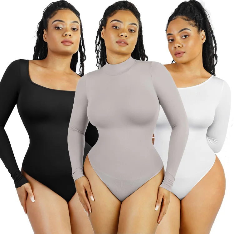Custom Logo Hot Sale Autumn Long Sleeve Tight Slimming Tummy Trimmer Control Outdoor Bodysuit Shapewear For Women
Custom Logo Hot Sale Autumn Long Sleeve Tight Slimming Tummy Trimmer Control Outdoor Bodysuit Shapewear For Women