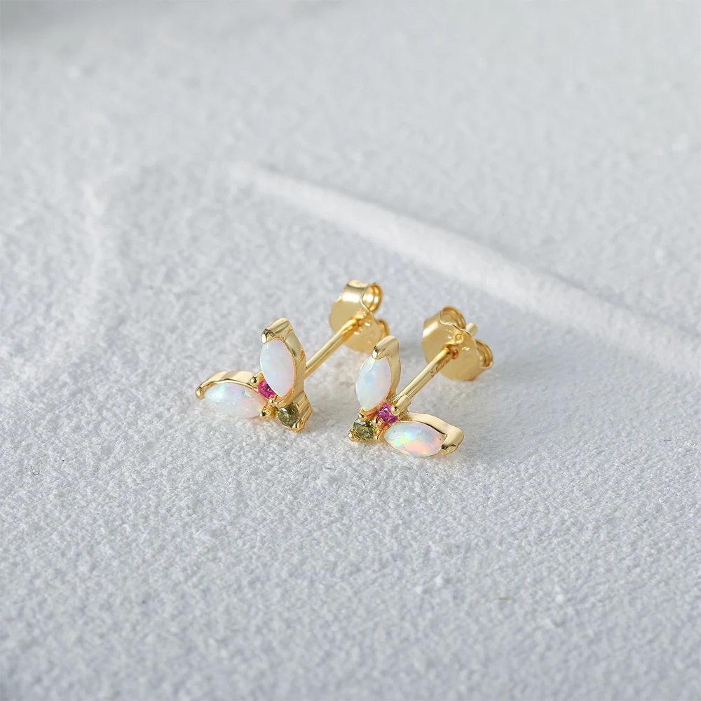 CANNER Classic Vintage Fashion Jewelry Day Heart Butterfly 925 Sterling Silver For Women Handmade Diamond Opal Stud Earring
CANNER Classic Vintage Fashion Jewelry Day Heart Butterfly 925 Sterling Silver For Women Handmade Diamond Opal Stud Earring
