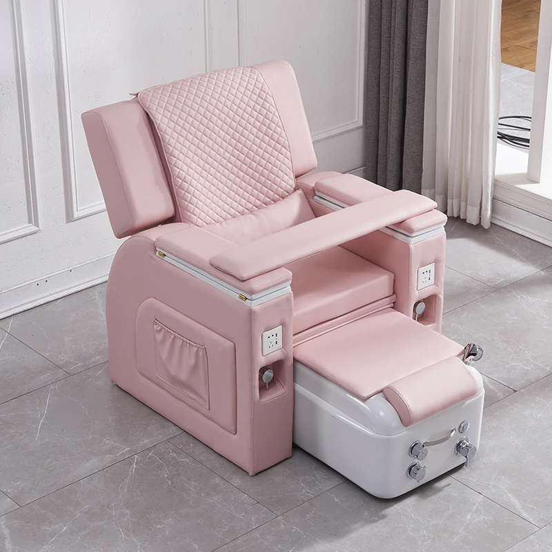 Modern Electric Massage Pink Foot Spa Manicure Chair Pedicure Chair Of Nail With Led Lighting
Modern Electric Massage Pink Foot Spa Manicure Chair Pedicure Chair Of Nail With Led Lighting