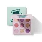 Wholesale Make Up Pallets Eye Shadow Palette Cosmetic Private Label High Pigment Glitter Matte Palette 9 Colors Macarons