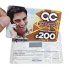 free sample logo print prepaid calling scratch card