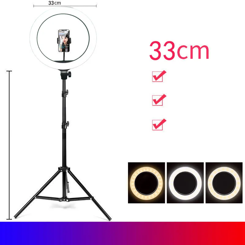 Professional 164pcs LEDs Photo Light Ring Dimmable Circular Beauty Lamp Tripods Selfie Photographic Lighting, Black
Professional 164pcs LEDs Photo Light Ring Dimmable Circular Beauty Lamp Tripods Selfie Photographic Lighting, Black