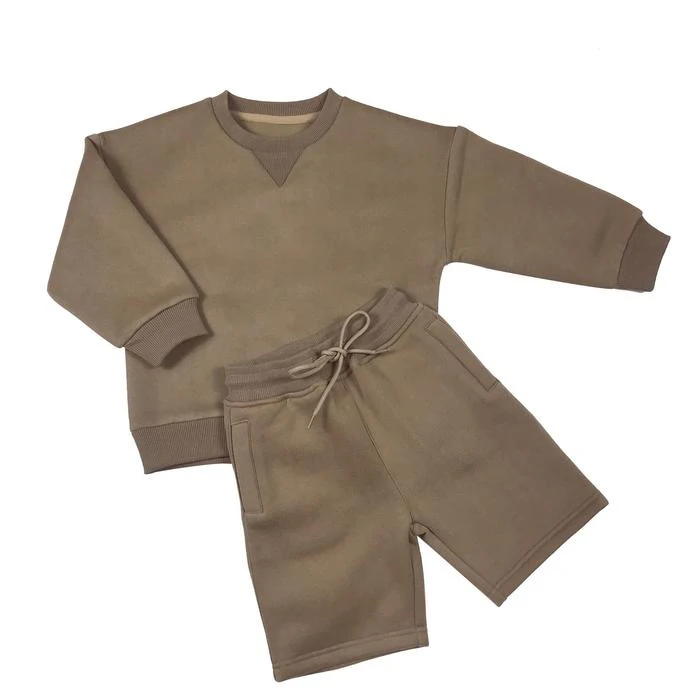 Little Boys Tracksuits Childrens Fleece Sweatshirts Crew Neck Jumper Shorts Outfits Two Piece Set Jogging Sweat Suit Kids Winte
Little Boys Tracksuits Childrens Fleece Sweatshirts Crew Neck Jumper Shorts Outfits Two Piece Set Jogging Sweat Suit Kids Winte