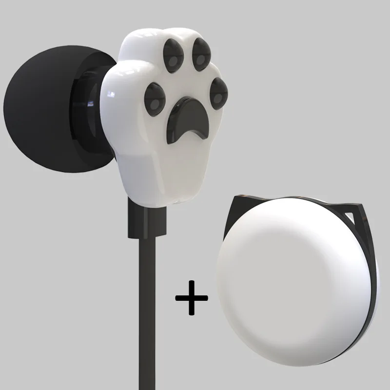 Cute Cat Claw Earphones 3.5mm Stereo in-ear Earbuds for iPhone Girls Kids Child Student Gifts with Microphone
Cute Cat Claw Earphones 3.5mm Stereo in-ear Earbuds for iPhone Girls Kids Child Student Gifts with Microphone