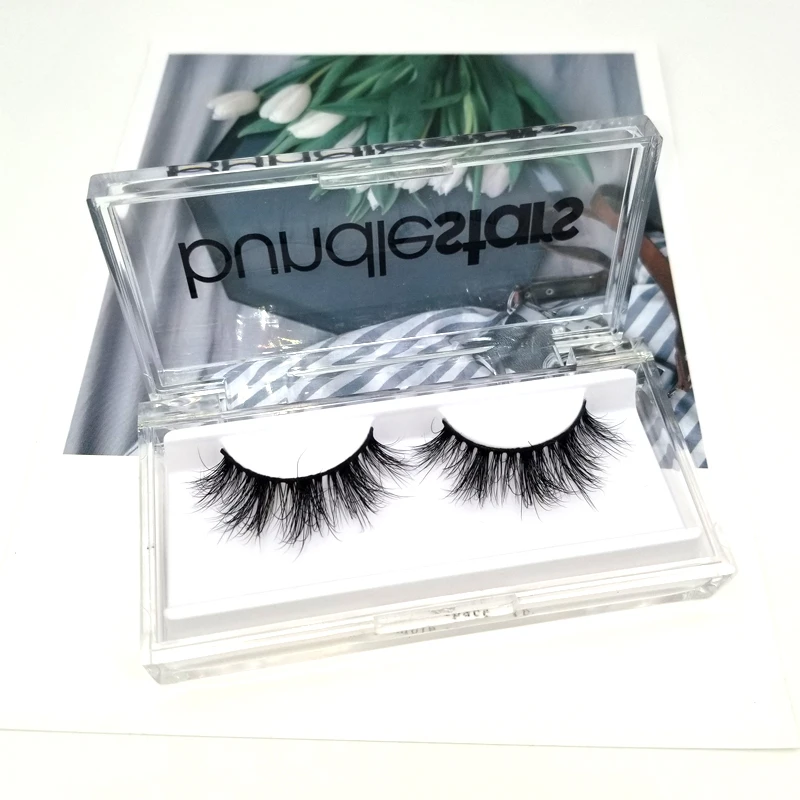 2019 new style no MOQ plastic clear eyelash packaging box 3D mink eyelashes with logo, Natural black
2019 new style no MOQ plastic clear eyelash packaging box 3D mink eyelashes with logo, Natural black