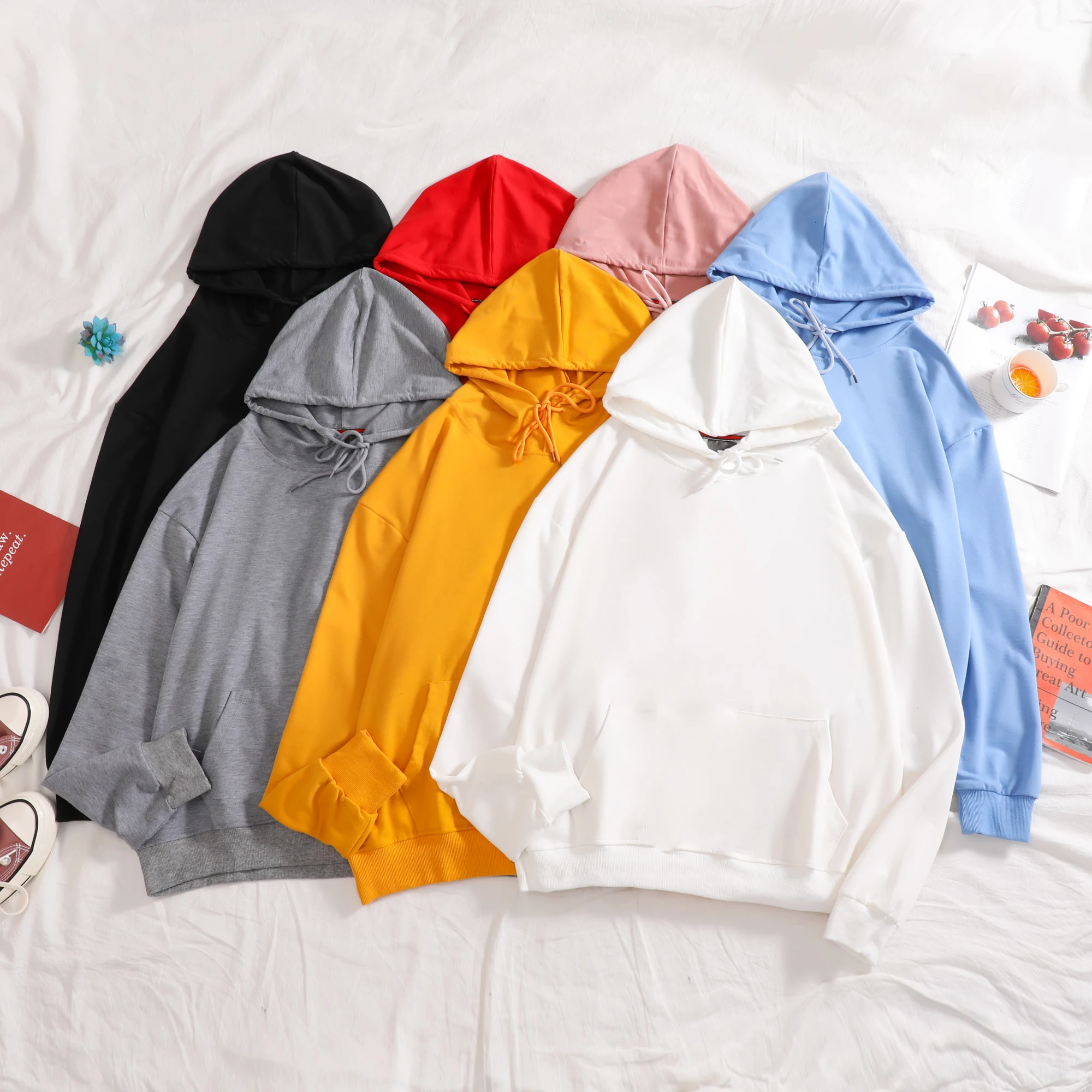 Wholesale High Quality White 100% Cotton Unisex Oversize Hoodies Printing Custom Hoodies, Multi
Wholesale High Quality White 100% Cotton Unisex Oversize Hoodies Printing Custom Hoodies, Multi