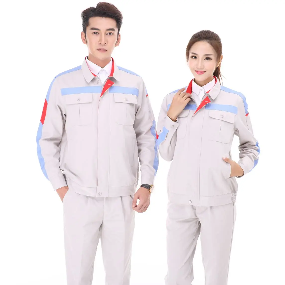 Polyester Work Cloth Factory Uniform Unisex Work Clothes Factory Workers Uniform Coverall Long Sleeve/short Sleeve Can Be Custom
Polyester Work Cloth Factory Uniform Unisex Work Clothes Factory Workers Uniform Coverall Long Sleeve/short Sleeve Can Be Custom