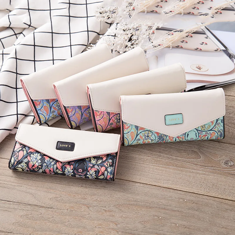 2020 Fashion Embroider Fabric Long Wallet PU Leather Women Wallets Clutch Bag Mujer Purse, As pictures
2020 Fashion Embroider Fabric Long Wallet PU Leather Women Wallets Clutch Bag Mujer Purse, As pictures