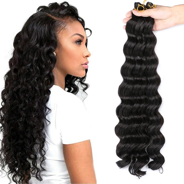 Factory Price 20 inch Deep Wave Hair Synthetic Hair Extension Deep Wave Synthetic Hair Braid for Women
Factory Price 20 inch Deep Wave Hair Synthetic Hair Extension Deep Wave Synthetic Hair Braid for Women