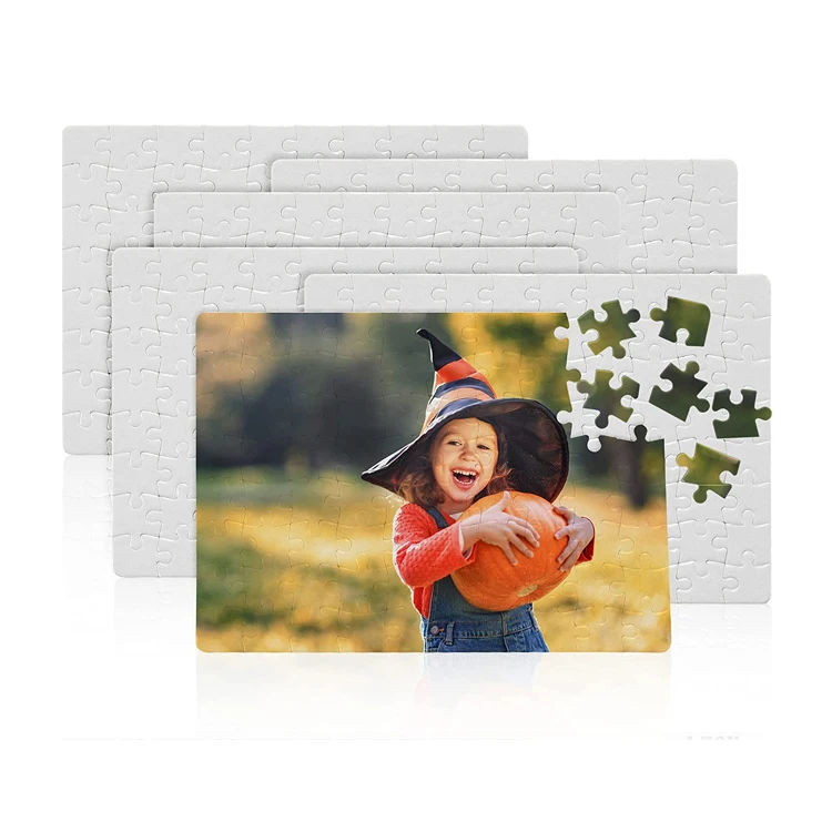 

Sublimation Puzzle Blank120 Pieces A4 Paper Sublimation Blank Jigsaw Puzzle