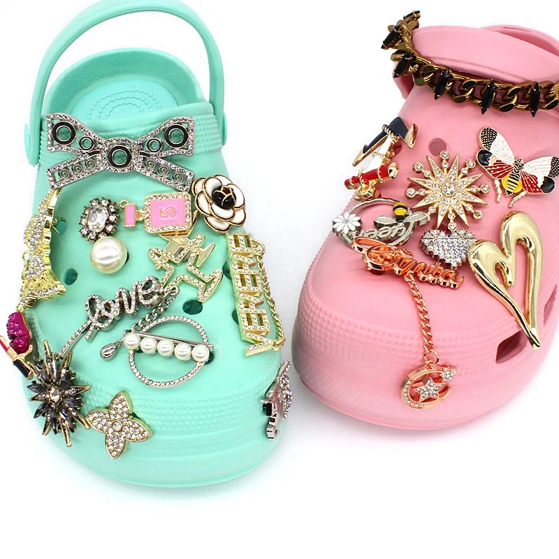 design croc charms 2021 latest designer croc chain charms with metal croc charms, Picture
design croc charms 2021 latest designer croc chain charms with metal croc charms, Picture