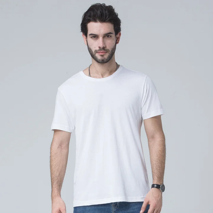 Men's 100% cotton t-shirt custom white t shirt with logo printing cheap wholesale elastic blank tshirt design, 35 colors
Men's 100% cotton t-shirt custom white t shirt with logo printing cheap wholesale elastic blank tshirt design, 35 colors