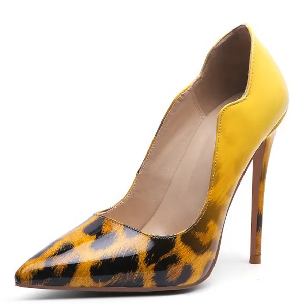 Women's Dress Shoes Leopard Gradient Pointed Toe US Big Size 12 High Heels Ladies Wedding Party Pumps Stiletto Heeled Shoes, Green yellow pink
Women's Dress Shoes Leopard Gradient Pointed Toe US Big Size 12 High Heels Ladies Wedding Party Pumps Stiletto Heeled Shoes, Green yellow pink