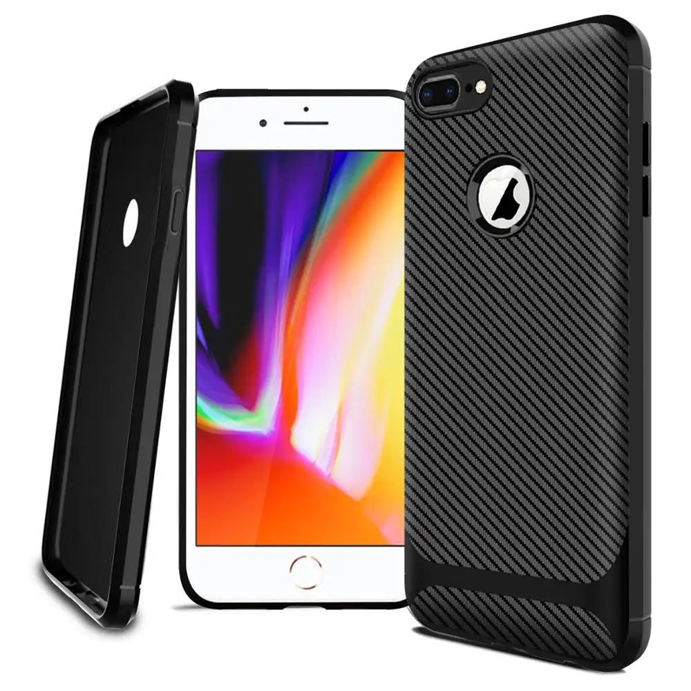 New Arrivals Carbon Fiber Soft TPU Case for iPhone 7 8 6Plus X, Black, red, green, blue
New Arrivals Carbon Fiber Soft TPU Case for iPhone 7 8 6Plus X, Black, red, green, blue