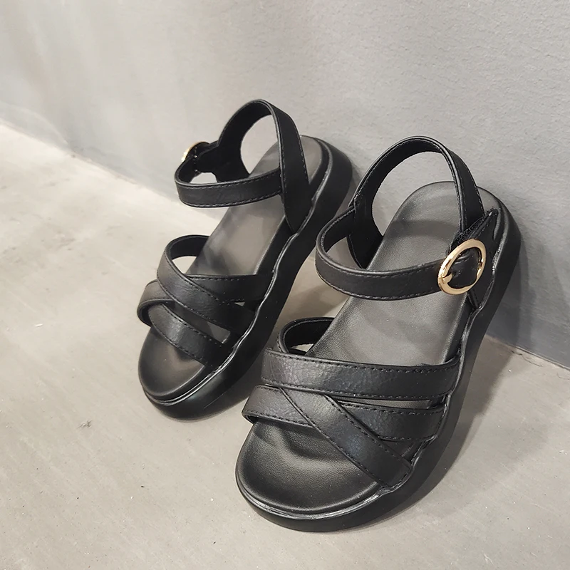 New summer leisure soft sole children's sandals women's big children's shoes Korean version
New summer leisure soft sole children's sandals women's big children's shoes Korean version