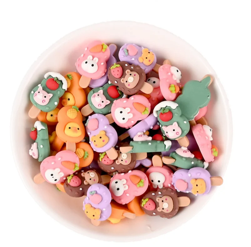 SHIZHIXIU SHIZHIXIU Hot Sale Nail Art Candy Charm Cartoon ice cream Flatback Nails Decoration, Colorful
SHIZHIXIU SHIZHIXIU Hot Sale Nail Art Candy Charm Cartoon ice cream Flatback Nails Decoration, Colorful