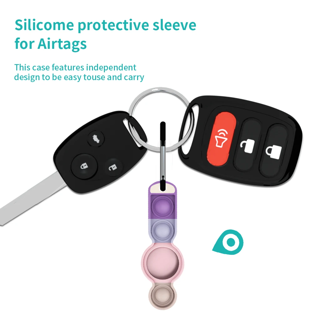 Fidget Popper Stress Reliever mold Toys airtag case push pop it pop bubble fidget toys airtag case slicone for apple airtag case
Fidget Popper Stress Reliever mold Toys airtag case push pop it pop bubble fidget toys airtag case slicone for apple airtag case