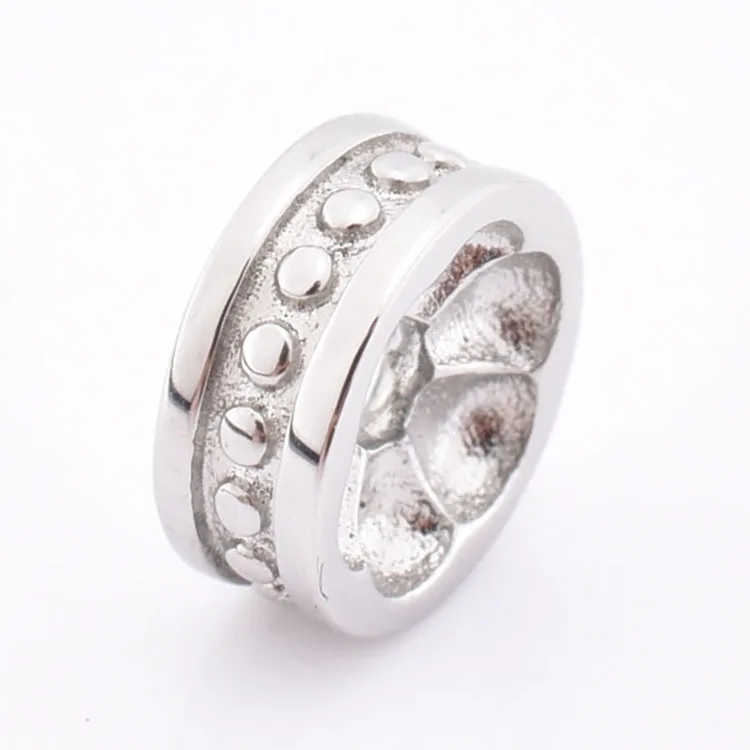 Wholesale Jewelry Findings Stainless Steel Charm 316L Spacers Bead For Bracelet Making
Wholesale Jewelry Findings Stainless Steel Charm 316L Spacers Bead For Bracelet Making