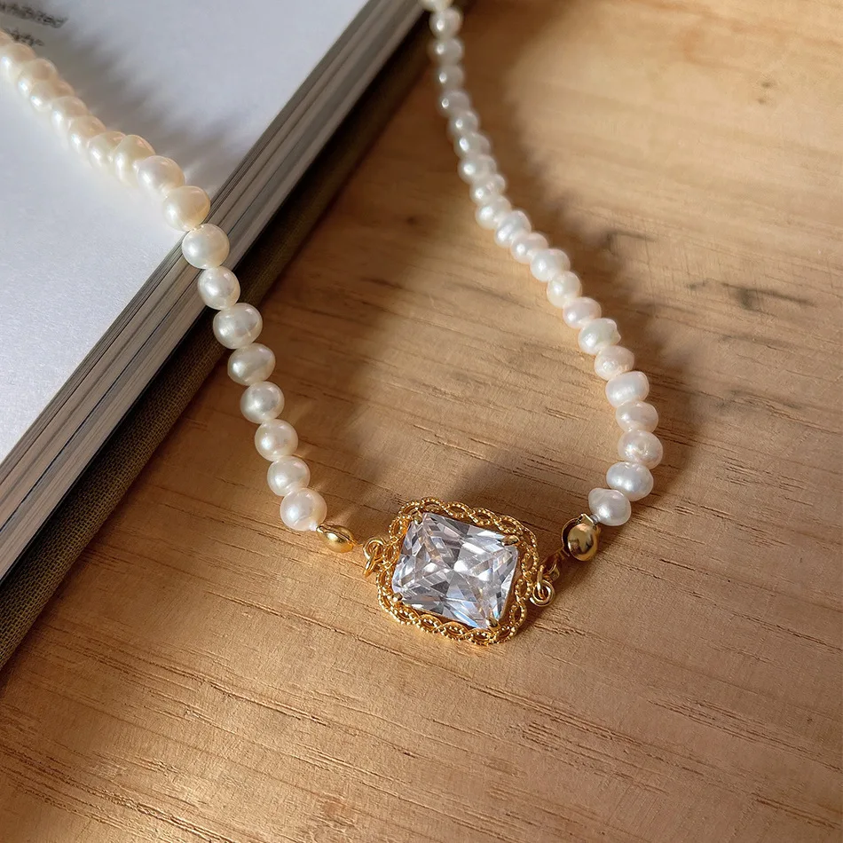 Shangjie OEM joyas 2021 Newest Women Fashion Choker Crystal Necklace Vintage Necklace Freshwater Pearl Necklace for Party, Gold
Shangjie OEM joyas 2021 Newest Women Fashion Choker Crystal Necklace Vintage Necklace Freshwater Pearl Necklace for Party, Gold