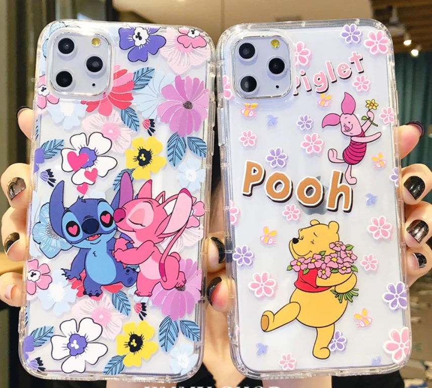For iPhone 11 Pro Max X Xs 7 8 Colorful Piglet Bear Stitch Cute Clear Transparent TPU Case
For iPhone 11 Pro Max X Xs 7 8 Colorful Piglet Bear Stitch Cute Clear Transparent TPU Case