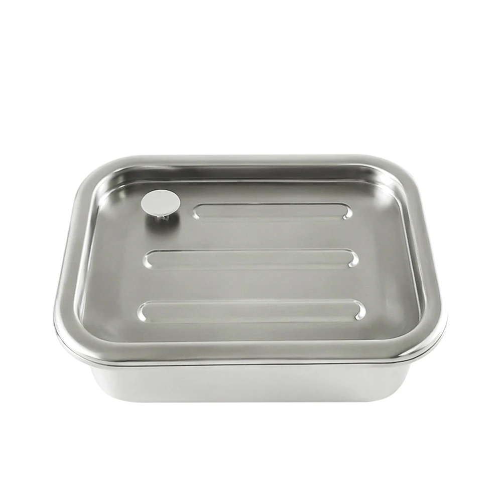 LIHONG Amazon Hot Sale Stainless Steel Food Container Food Storage Boxes For Kids Kitchen Lunch Boxes, Siliver
LIHONG Amazon Hot Sale Stainless Steel Food Container Food Storage Boxes For Kids Kitchen Lunch Boxes, Siliver