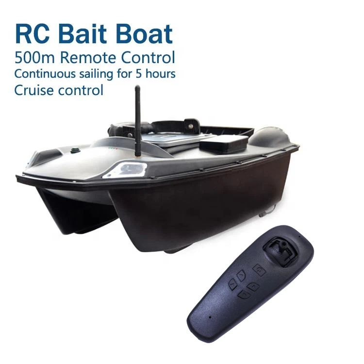 Three Hours of Battery Endurance Black 500 Meters Remote Control Carp Fishing Bait Boat
Three Hours of Battery Endurance Black 500 Meters Remote Control Carp Fishing Bait Boat