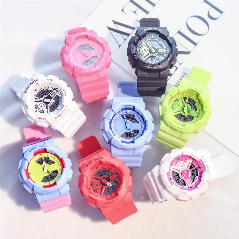 Ins Hot watch female student Korean simple casual atmosphere Digital waterproof sports watch your own brand watch
Ins Hot watch female student Korean simple casual atmosphere Digital waterproof sports watch your own brand watch
