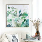 Amazon Hot sell Modern Style Wall Picture Flower And Plants Canvas Art Framed Oil Painting