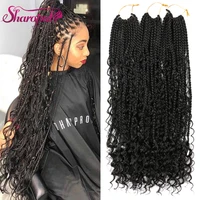

River locs Ombre color 20inch 24strands New popular synthetic braid Hair freetress crochet twist hair extension crotchet braids