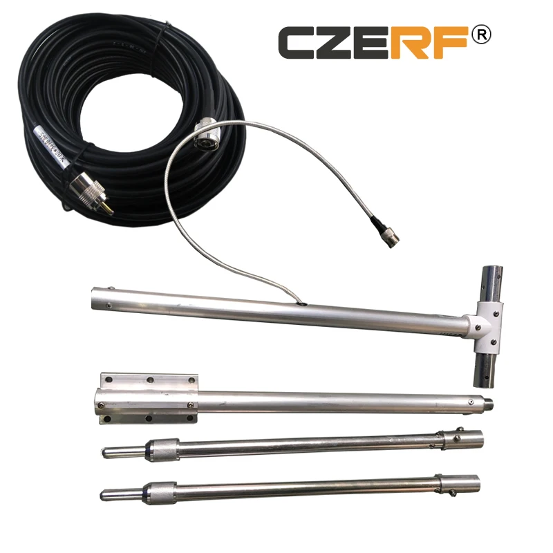 FM radio antenna for max 200W fm transmitter 1/2 wave outdoor Dipole fm antenna with 20meters RF cable, Silver
FM radio antenna for max 200W fm transmitter 1/2 wave outdoor Dipole fm antenna with 20meters RF cable, Silver