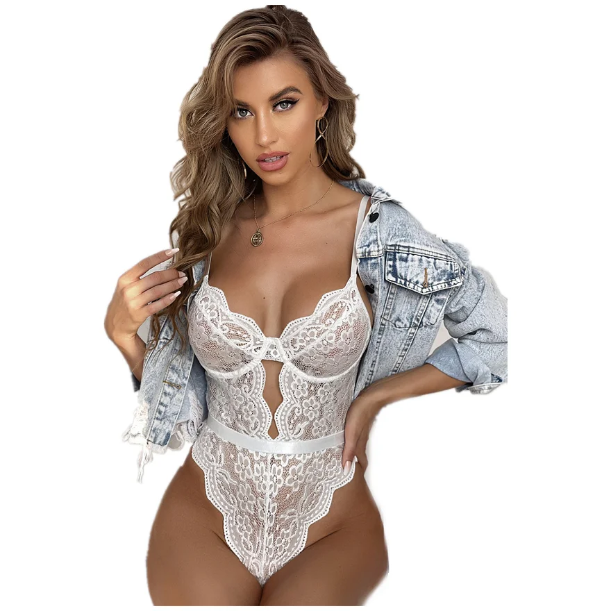 2021 INS luxury white black woman lace one piece underwear women bodysuit ladies transparent see through sexy lingerie erotic
2021 INS luxury white black woman lace one piece underwear women bodysuit ladies transparent see through sexy lingerie erotic