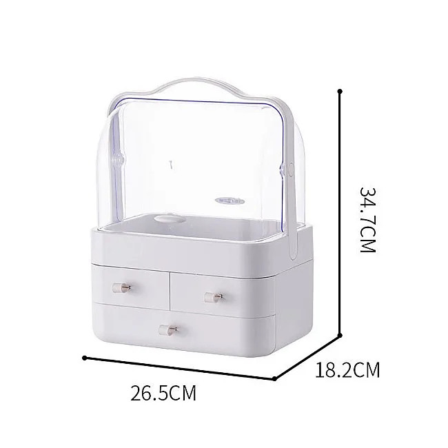 Plenty of space for cosmetics and skin care products personalized beauty counter or display, White pink blue green gray orange
Plenty of space for cosmetics and skin care products personalized beauty counter or display, White pink blue green gray orange