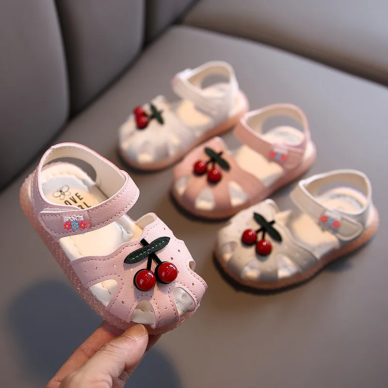 Lovely Cherry Children's Princess Shoes Baby Girl's Walking Shoes Baby Soft Soled Shoes Spring and Autumn Baby Sandals
Lovely Cherry Children's Princess Shoes Baby Girl's Walking Shoes Baby Soft Soled Shoes Spring and Autumn Baby Sandals