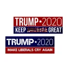 Decorative Waterproof Stickers Custom Printing Colored Decorative Window Waterproof Trump Stickers