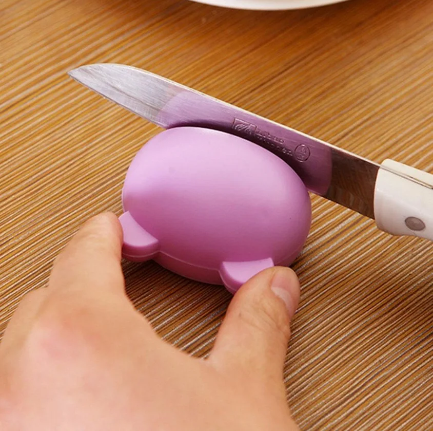 Cartoon Design Stable Mini Knife Sharpener Multifunction Knife Sharpener Kitchen Tools Grindstone Scissors Kitchen Gadgets
Cartoon Design Stable Mini Knife Sharpener Multifunction Knife Sharpener Kitchen Tools Grindstone Scissors Kitchen Gadgets