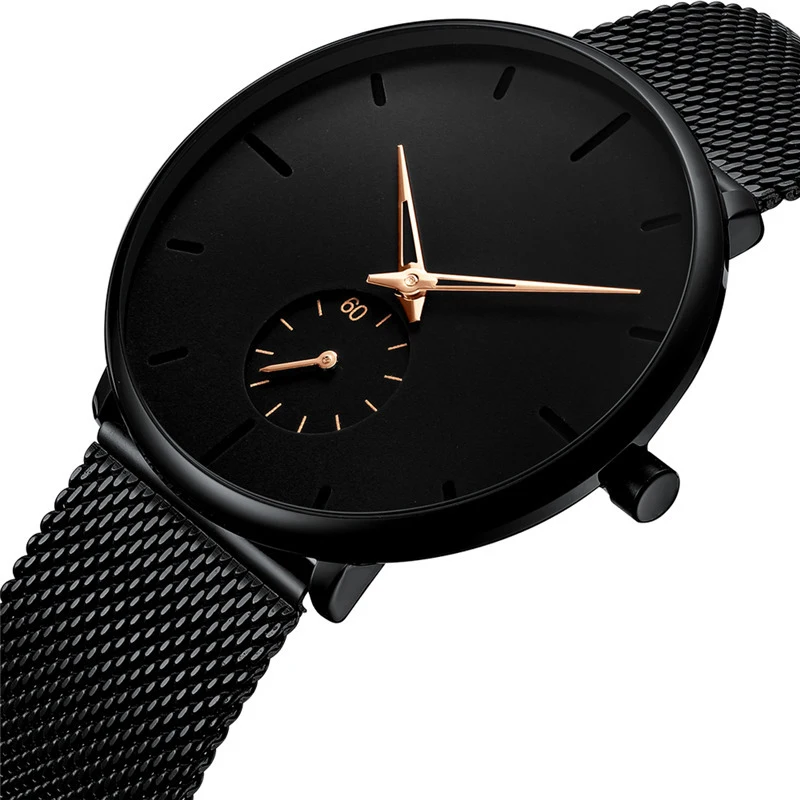 Top Brand Luxury Watches Men Stainless Steel Watches Men Classic Quartz Men's Wrist Watch Relogio Masculino, As pictures
Top Brand Luxury Watches Men Stainless Steel Watches Men Classic Quartz Men's Wrist Watch Relogio Masculino, As pictures