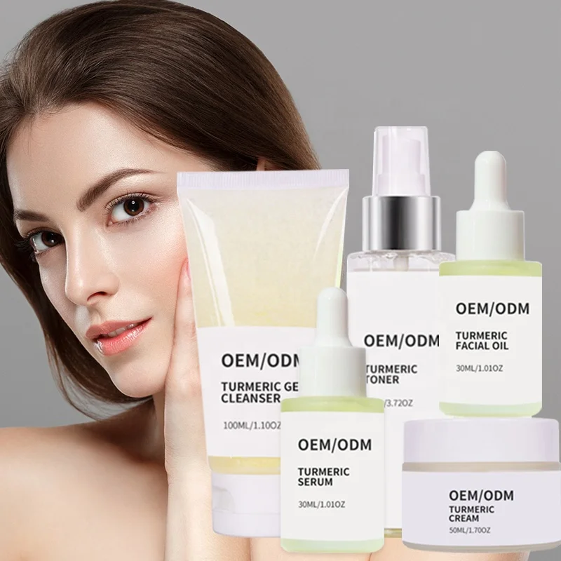 Private Label OEM Skin Care Set Turmeric Moisturizing Anti-aging Whitening Kit turmeric sets
Private Label OEM Skin Care Set Turmeric Moisturizing Anti-aging Whitening Kit turmeric sets
