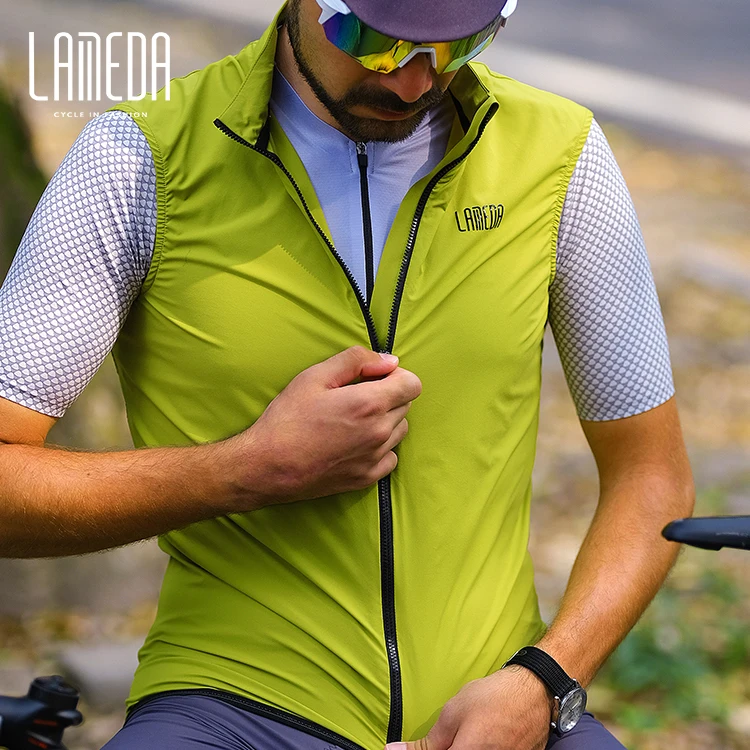 LAMEDA Portable Package Lightweight Bike Bicycle Vest Cycling Wear For Men, Mustard yellow
LAMEDA Portable Package Lightweight Bike Bicycle Vest Cycling Wear For Men, Mustard yellow