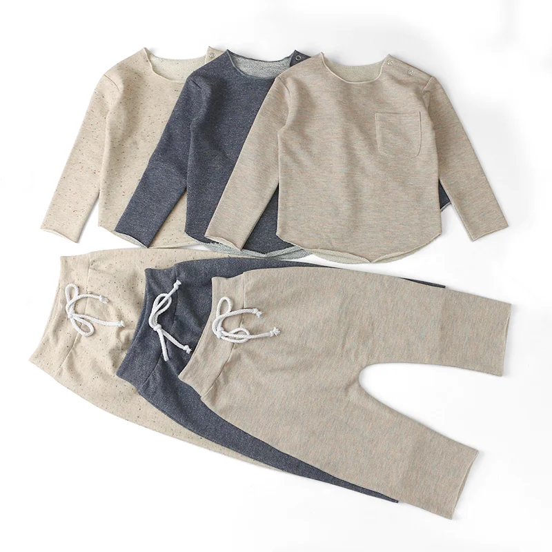 Boutiques Cotton French Terry Long Sleeves Fall Winter Style Hot Selling Children Apparel Drawstring Pants Kids Outfits, Picture
Boutiques Cotton French Terry Long Sleeves Fall Winter Style Hot Selling Children Apparel Drawstring Pants Kids Outfits, Picture
