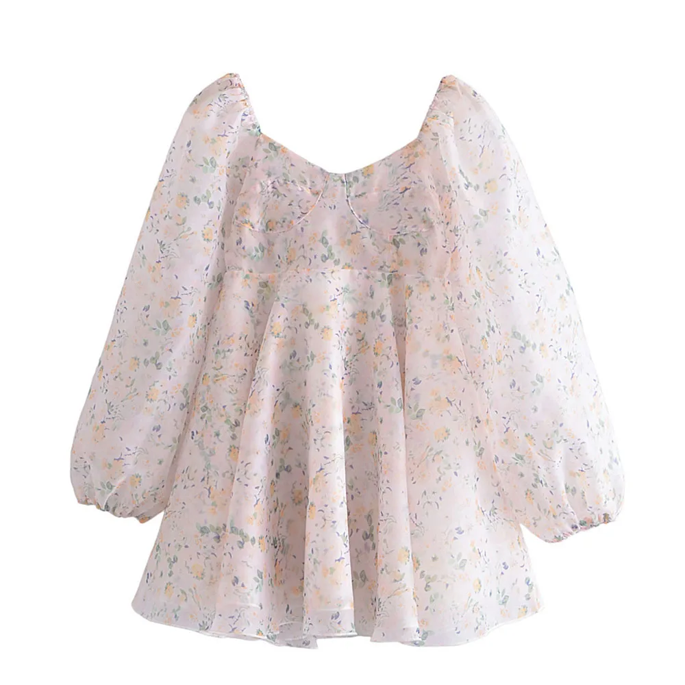 BMURHMZA2022 Women's Spring/Summer New Fashion Double Print Organza Square Collar Mini dresses for women 2022
BMURHMZA2022 Women's Spring/Summer New Fashion Double Print Organza Square Collar Mini dresses for women 2022