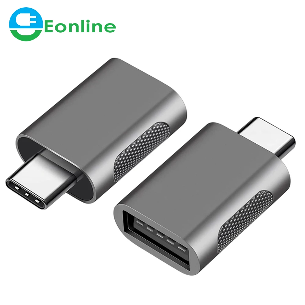 EONLINE USB C to USB 3.0 Adapter OTG USB Female Adapterfor MacBook Pro 2019/2018/2017MacBook Air 2018
EONLINE USB C to USB 3.0 Adapter OTG USB Female Adapterfor MacBook Pro 2019/2018/2017MacBook Air 2018